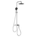 Gun Grey Termostatic Shower Taps Mixer